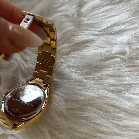 KATE SPADE SEAPORT GRAND DATE GOLD-TONE ST. STEEL WOMEN'S WATCH 1YRU0102 - Picture 12 of 13